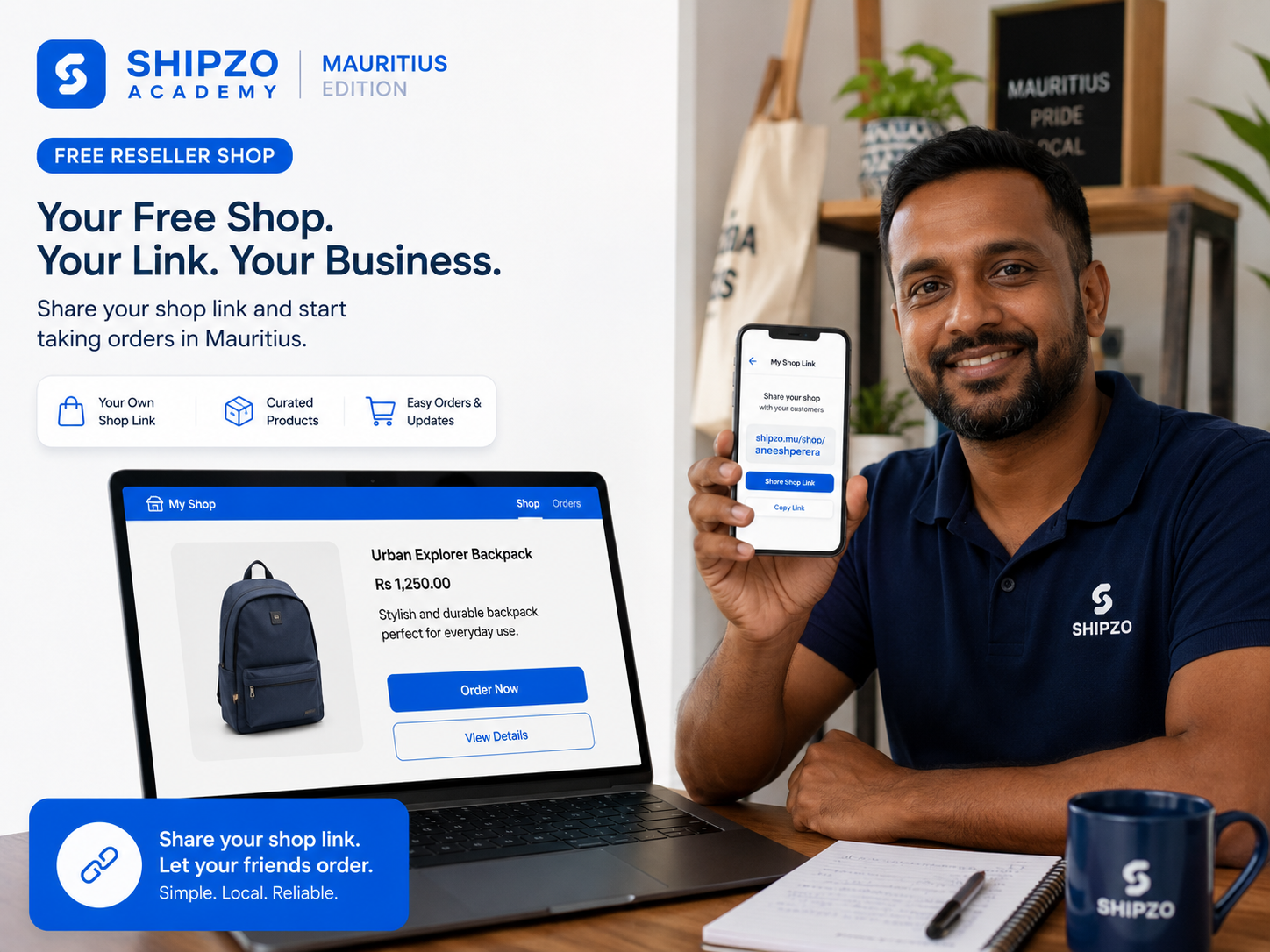 Add product to your free shop